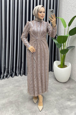 Afitap Tasarım Kalem Abiye 8038 Pudra Vizyon - YGS