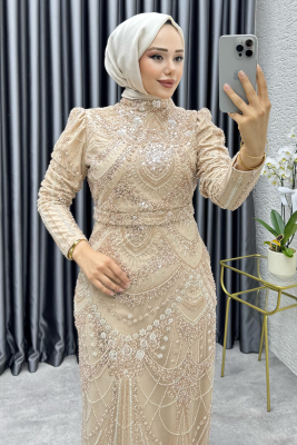 Asil Taş Detaylı Kalem Elbise 6648 Vizyon - YGS (1)