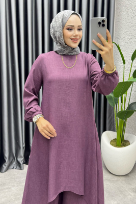 Afra Keten İkili Takım 1983 Koyu Lila - FON (1)