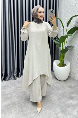 Afra Keten İkili Takım 1983 Taş - FON