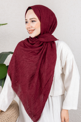 Diva Bambu Şal 7000 Bordo - TIN