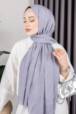 Diva Bambu Şal 7000 Gri - TIN