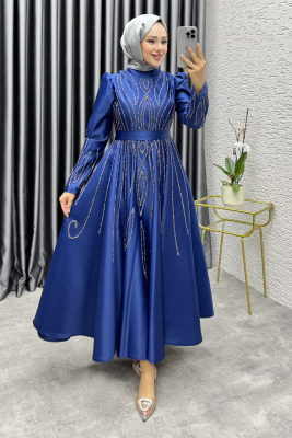 Gökçe Taş İşlemeli Abiye 6636 Laci - YGS