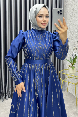 Gökçe Taş İşlemeli Abiye 6636 Laci - YGS (1)