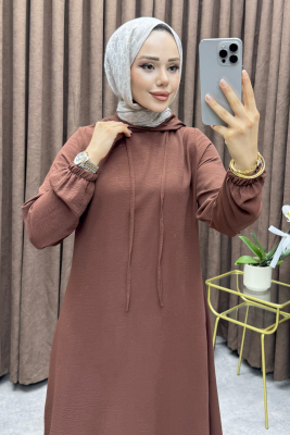 Kapşonlu Aerobin Spor Takım 1995 Kahve - FON (1)