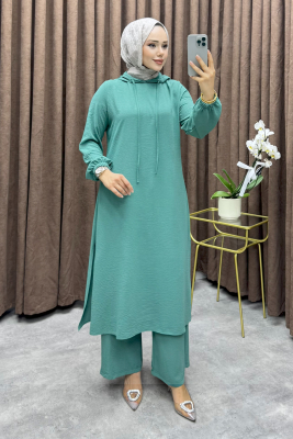 Kapşonlu Aerobin Spor Takım 1995 Mint - FON