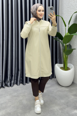 Nehir Kapitone Deri Kap 9010 Taş - S