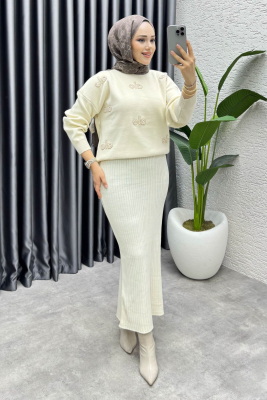 Rana Bolero Triko Takım 1021 Taş - MT