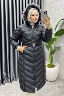 Royal Kapitone Şişme Mont 4033 Siyah - MD (1)