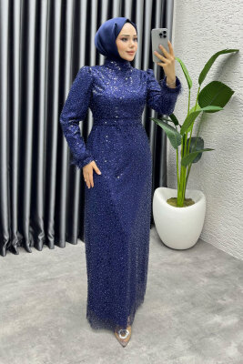  Sahra Otriş Detay Abiye 1004 Laci - YGS