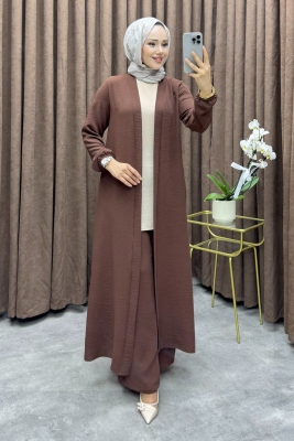 Salaş Üçlü Aerobin Takım 24684 Kahve - VYS