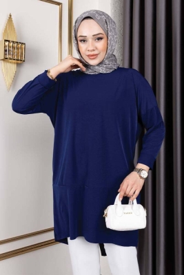 Sandy Makas Tunik 1002 Lacivert - Kalemen (1)
