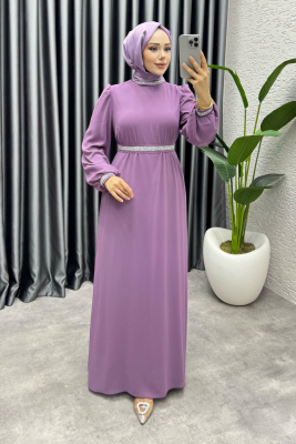 Seren Şifon Abiye 1005 Lila - YGS