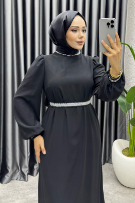 Seren Şifon Abiye 1005 Siyah - YGS (1)