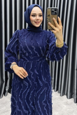 Eliza Püsküllü Elbise 6227 Laci - NWS (1)