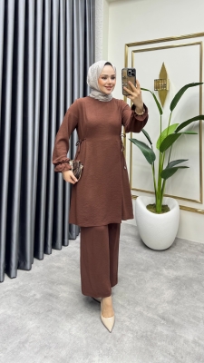  Zarif Aerobin Takım 1987 Kahve - FON