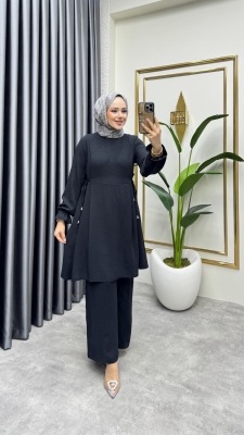  Zarif Aerobin Takım 1987 Siyah - FON